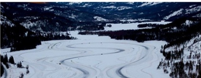 Isbanekjøring hos Hebbes Racing!